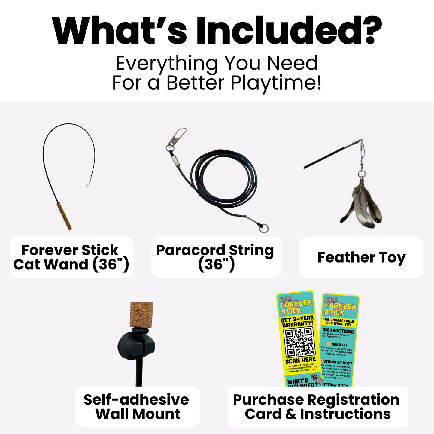 Forever Stick™ - The Unbreakable Cat Wand