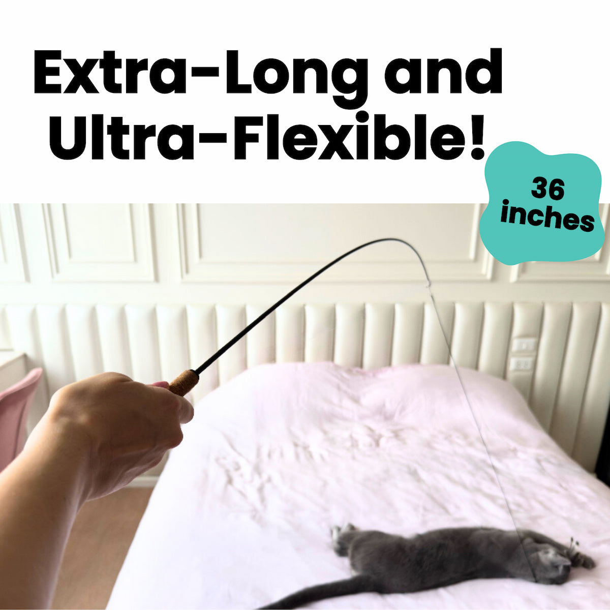 Forever Stick™ - The Unbreakable Cat Wand