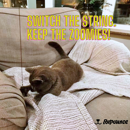 Heavy Chewers Pack Refill Strings - Replacement Strings for the Forever Stick Cat Wand