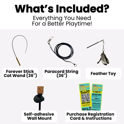 Forever Stick™ - The Unbreakable Cat Wand