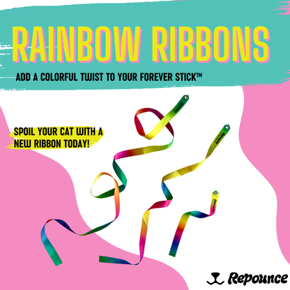 Rainbow Ribbon Toy Attachment