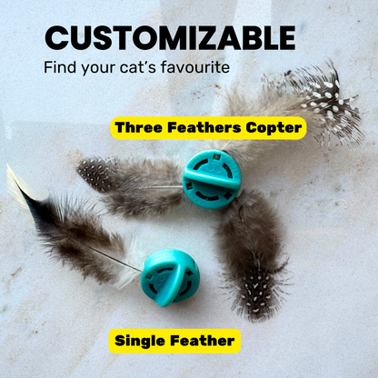 Forever Prey™ - The World's First Refillable Feather Toy
