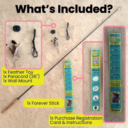 Forever Stick™ - The Unbreakable Cat Wand