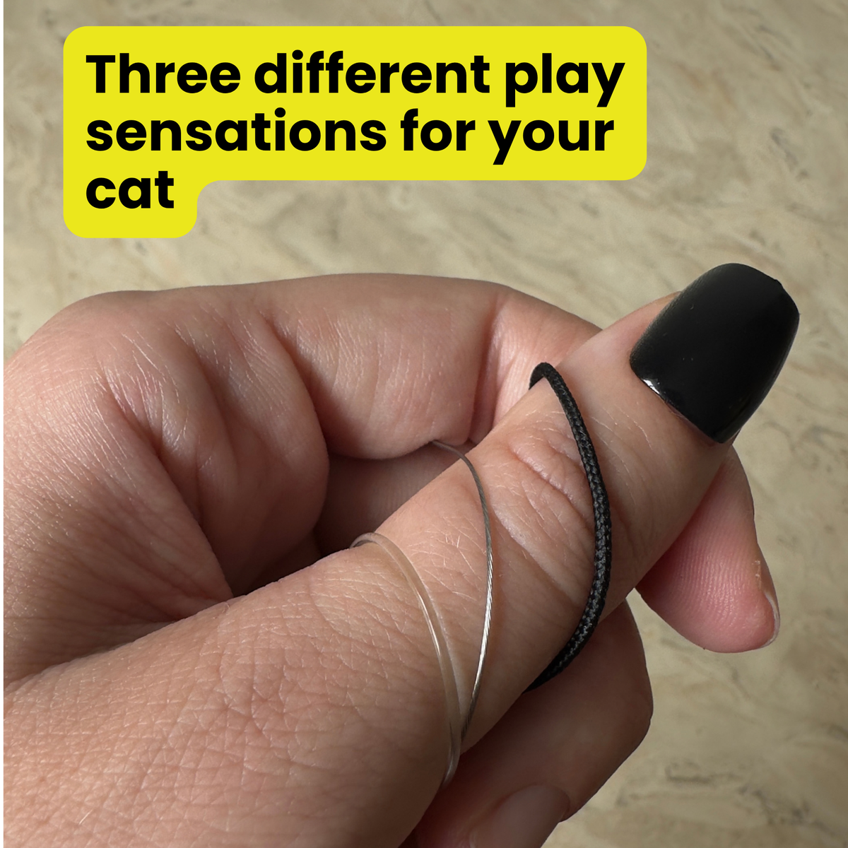 Heavy Chewers Pack Refill Strings - Replacement Strings for the Forever Stick Cat Wand
