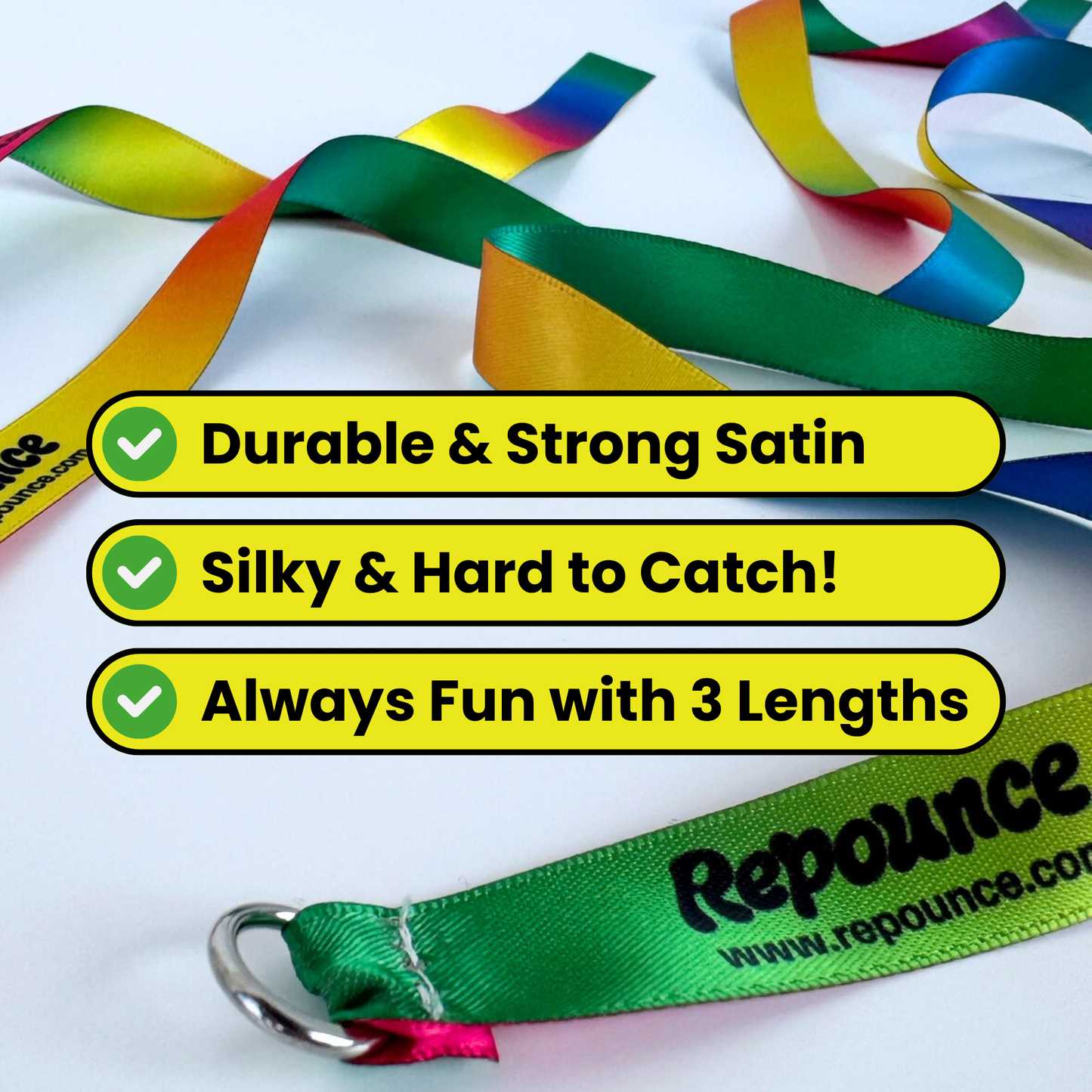 Rainbow Ribbon Toy Attachment