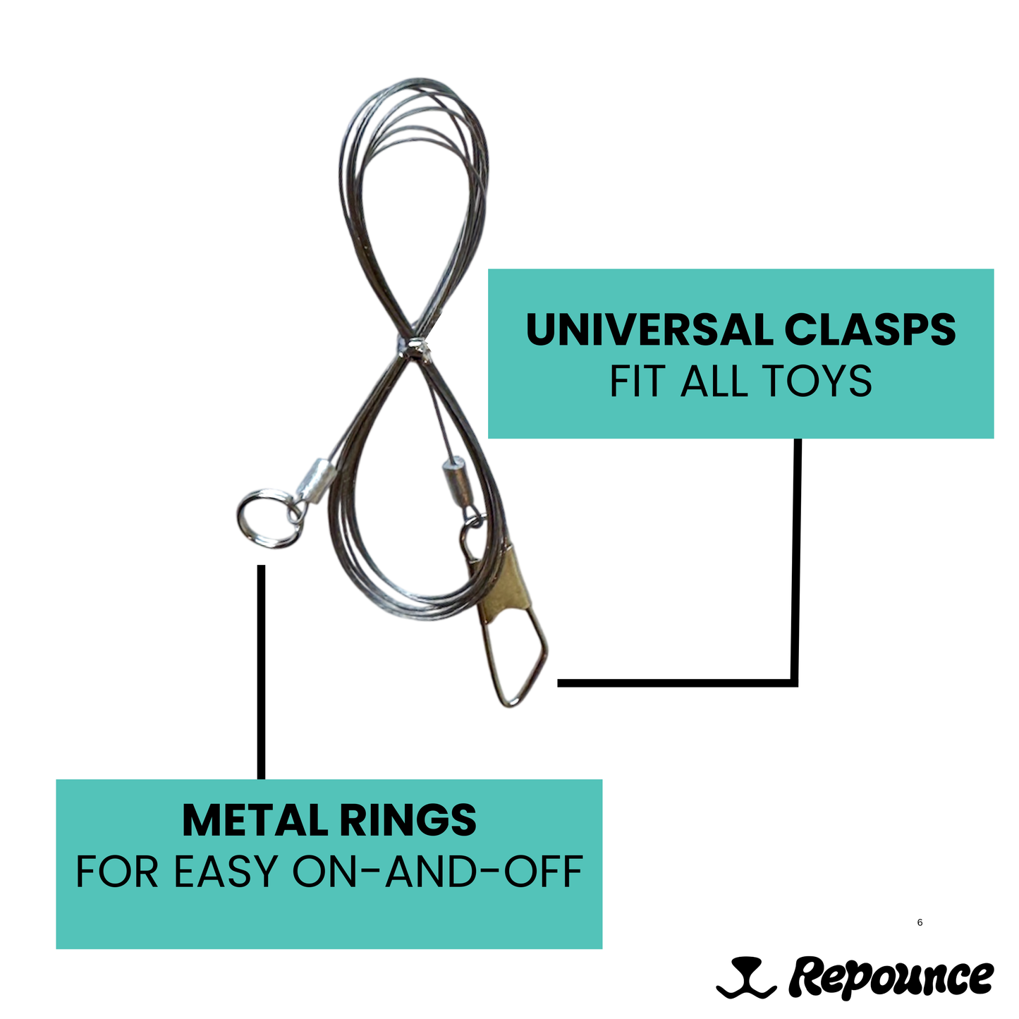 Heavy Chewers Pack Refill Strings - Replacement Strings for the Forever Stick Cat Wand