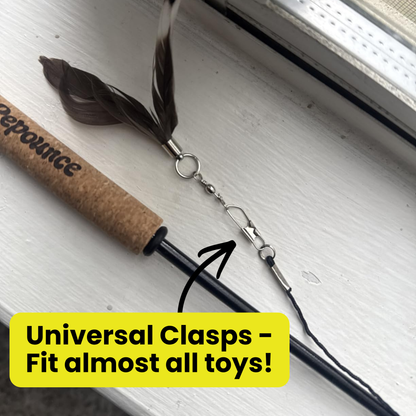 Heavy Chewers Pack Refill Strings - Replacement Strings for the Forever Stick Cat Wand