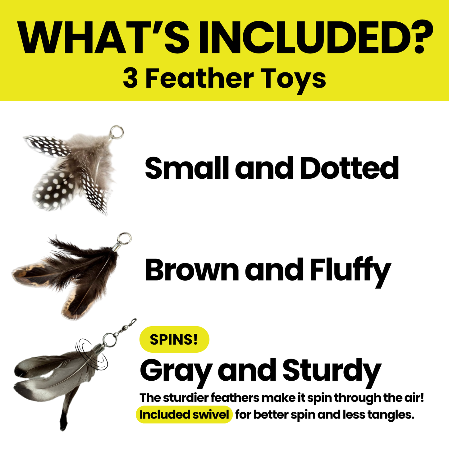 Feather Toy Attachment
