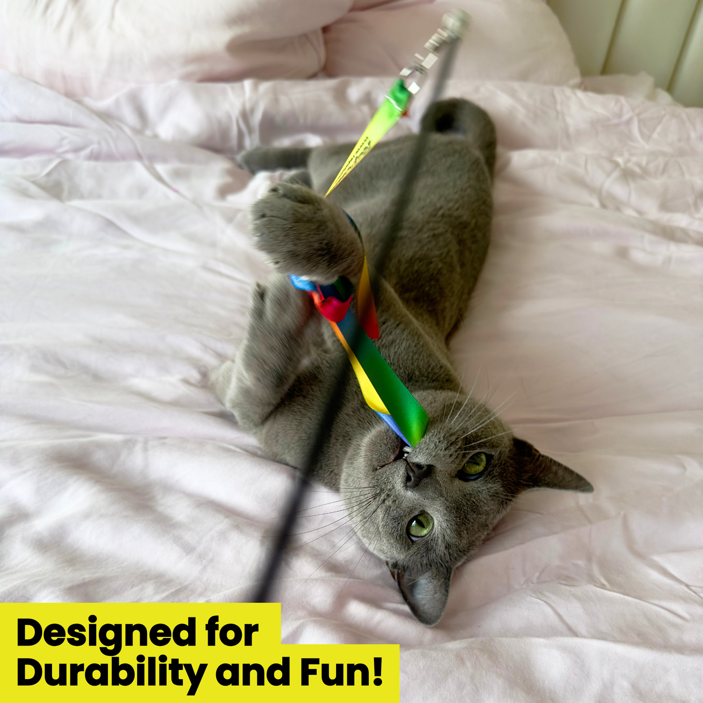 Rainbow Ribbon Toy Attachment