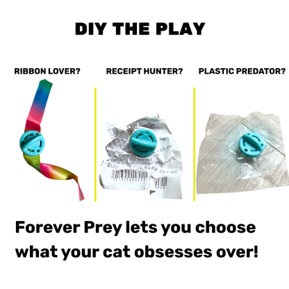 Forever Prey™ - The World's First Refillable Feather Toy